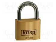 Padlock; shackle; Application: gates,toolboxes,cabinets,sheds KASP