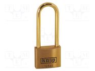 Padlock; shackle; Application: gates,toolboxes,cabinets,sheds KASP