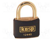 Padlock; shackle; Application: gates,toolboxes,cabinets,sheds KASP