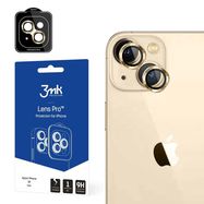 Camera glass for iPhone 14 9H for 3mk Lens Protection Pro series lens - gold, 3mk Protection