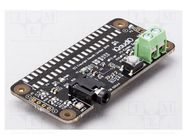 Accessories: expansion board; 65x31mm; Comp: DA7212; 0÷50°C RASPBERRY PI