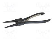 Pliers; for circlip; external; 3÷10mm; Pliers len: 140mm; straight C.K