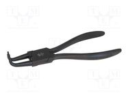 Pliers; for circlip; internal; 40÷100mm; Pliers len: 220mm C.K