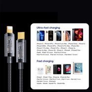 Joyroom S-CL020A12 Lightning / USB-C PD cable 20W 1.2m - black, Joyroom