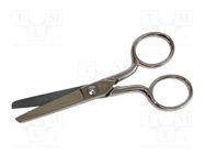 Scissors; straight; 115mm C.K