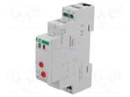 Timer; 0,1s÷24days; SPDT; 10A; 24VAC; 24VDC; for DIN rail mounting F&F