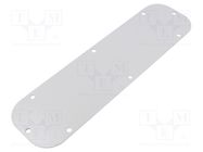 Cable gland plate; steel sheet; W: 330mm; D: 90mm RITTAL