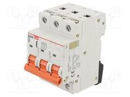 Circuit breaker; 230/400VAC; Inom: 16A; Poles: 3; Charact: B; 6kA LS ELECTRIC