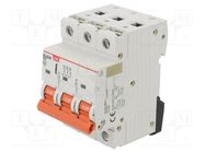 Circuit breaker; 230/400VAC; Inom: 25A; Poles: 3; Charact: B; 6kA LS ELECTRIC