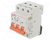 Circuit breaker; 230/400VAC; Inom: 20A; Poles: 3; Charact: C; 6kA LS ELECTRIC