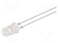 LED; 5mm; white; 5800÷7000mcd; 60°; Front: convex; 2.9÷3.4VDC; 102mW OPTOSUPPLY