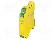 Module: safety relay; 24VDC; IN: 1; for DIN rail mounting; IP20 PHOENIX CONTACT