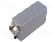 Enclosure: for HDC connectors; EPIC H-B; size H-B 24; PG21 LAPP