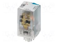 Relay: industrial; 3PDT; Ucoil: 220VDC; 10A/250VAC; 10A/250VDC PHOENIX CONTACT