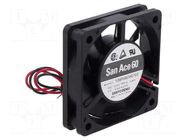 Fan: DC; axial; 24VDC; 60x60x15mm; 28.8m3/h; 36dBA; ball; 5000rpm SANYO DENKI