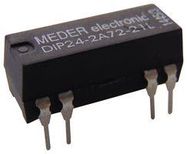 RELAY, REED, DPST-NO, 200V, 0.5A, THT