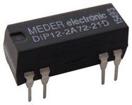 RELAY, REED, DPST-NO, 200V, 0.5A, THT