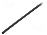 Heat shrink sleeve; dual wall,glued; 4: 1; 16mm; L: 1.2m; black TE Connectivity