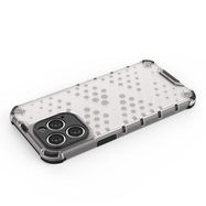 Honeycomb case for iPhone 14 Pro armored hybrid cover blue, Hurtel