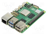 Single-board computer; Raspberry Pi 5; Cortex A76; 8GBRAM; 5VDC RASPBERRY PI