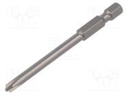 Screwdriver bit; PlusMinus cross PH-type; SL/PH1 FELO