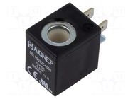 Coil for solenoid valve; IP65; 12VDC; 6.5W; 10mm PNEUMAT