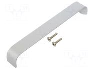 Holder; aluminium; natural; H: 30mm; L: 200mm; W: 25mm; handle GTV Poland