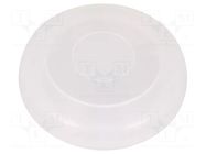 Cover; IP68; transparent; Ø20.2x6mm; GQ16H,LAS2GQH,ONPOW6116H ONPOW