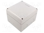 Enclosure: junction box; X: 136mm; Y: 150mm; Z: 105mm; IP66 SCAME