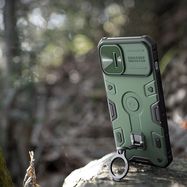 Nillkin CamShield Armor Pro Case iPhone 14 Plus case armored cover with camera cover ring stand black, Nillkin