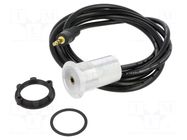 Transition: adapter; for panel mounting,rear side nut; 1÷10mm ONPOW