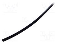 Heat shrink sleeve; 2: 1; 3.2mm; black HELLERMANNTYTON