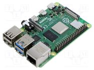 Single-board computer; Raspberry Pi 4; Cortex A72; 2GBRAM; 5VDC RASPBERRY PI