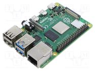 Single-board computer; Raspberry Pi 4; Cortex A72; 8GBRAM; 5VDC RASPBERRY PI