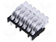 Fiber for LED; round; Ø2mm; No.of mod: 12; Front: convex MENTOR