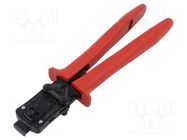 Tool: for crimping; terminals MOLEX