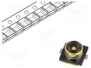 Connector: U.FL (IPX/AMC); socket; 50Ω; SMT; male HIROSE