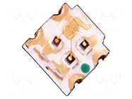LED; RGB; SMD; 0606; 2/3.2/3.1VDC; 1.6x1.5x0.8mm; 140°; 20mA QT-Brightek Corporation