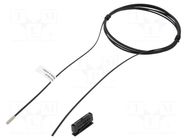 Sensor: fiber-optic; Range: 0÷140mm; -40÷70°C; Len: 2m; Thread: M3 AUTONICS