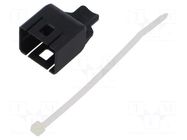 Enclosure for connectors: HDC; for cable; Han® 1A; straight HARTING