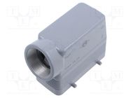 Enclosure: for HDC connectors; C-TYPE; size 77.27; high; PG29 ILME