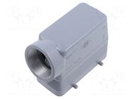 Enclosure for connectors: HDC; size 77.27; for cable; high; PG29 ILME