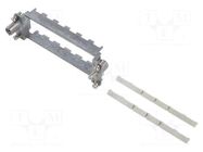 Frame for modules; size 104.62; Modules: 6; MIXO; 104x27mm ILME