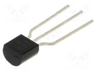 Transistor: NPN; bipolar; 60V; 0.7A; 0.8W; TO92 ONSEMI