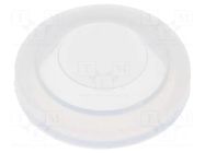 Cover; IP68; transparent; Ø24.1x6.2mm; GQ19H,LAS1GQH,ONPOW6119H ONPOW