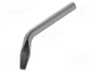 Tip; bent chisel; 8mm; for  soldering iron DONAU ELEKTRONIK