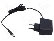 Power supply: switching; mains,plug; 5VDC; 1A; 5W; Plug: EU; 73.62% POS