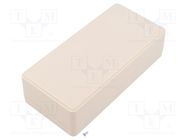 Enclosure: multipurpose; X: 73mm; Y: 153mm; Z: 43mm; ABS; ivory SUPERTRONIC