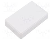 Enclosure: multipurpose; X: 56mm; Y: 90mm; Z: 23mm; ABS; white SUPERTRONIC