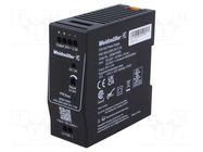 Power supply: switching; for DIN rail; 60W; 24VDC; 2.5A; 85÷264VAC WEIDMÜLLER